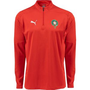 Puma - Marokko Teamfinal - Training 1/4 Zip Top - Rood - Heren