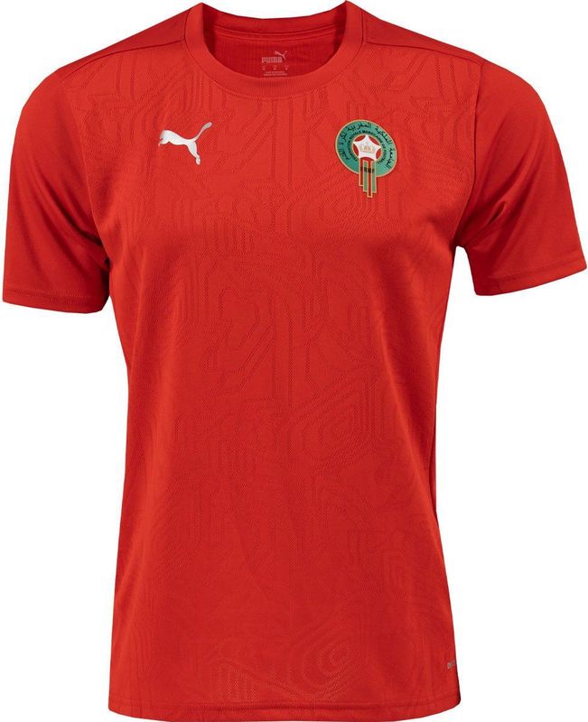 PUMA - Marokko Trainingsshirt - Rood - 2024-2026