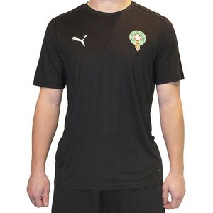 Puma - Marokko Teamfinal - Casual T-Shirt - Zwart - Heren