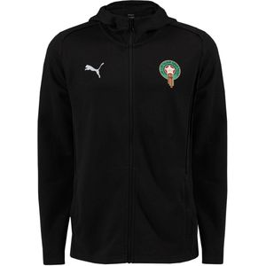 PUMA - Marokko - Casual Vest - Zwart - 46% Katoen, 32% Polyester, 22% Gerecycled Polyester