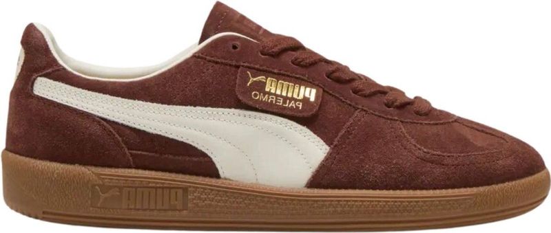 Puma - Palermo Sneakers - Bruin - Mesh en Suède