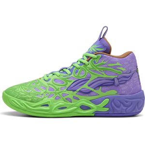 PUMA - HOOPS x TMNT MB.04 - Basketbalschoenen - Groen/Rood