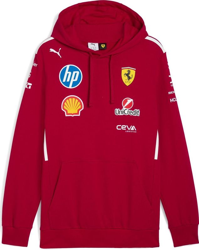 PUMA Scuderia Ferrari HP 2025 Driver hoodie voor Heren, Maat S