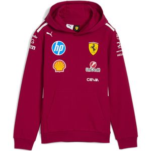 PUMA Kapuzenpullover "Scuderia Ferrari HP 2025 Team Hoodie Jugendliche"
