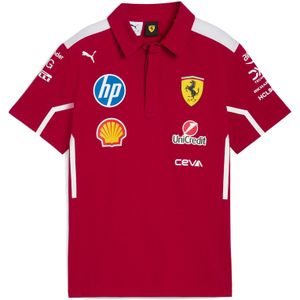 PUMA Scuderia Ferrari HP 2025 Team poloshirt, Maat 4-5Y