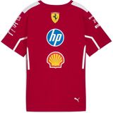 PUMA Scuderia Ferrari HP 2025 Team T-shirt voor Heren - Korte Mouwen - Ronde Hals