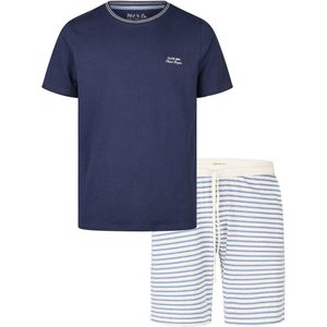 Phil & Co - Korte Pyjama Set - Donkerblauw - Shortama