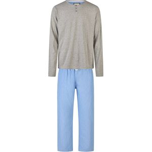 Phil & Co - Pyjamaset - Blauw-Wit Streepdessin - Katoen