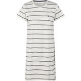 By Louise - Nachthemd - Off-White - Korte Mouw