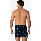 Happy Shorts - Boxershorts - Kerst Print - Wijde Pasvorm - 100% Katoen