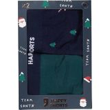 Happy Shorts - Boxershorts - Multicolor - 2-Pack - 95% Katoen, 5% Elastaan