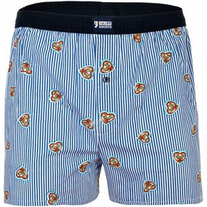 Happy Shorts - Geweven Boxershorts - Set van 1 - 100% Katoen