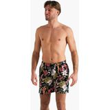 Happy Shorts - Gebloemde Jungle Print - Zwemshort - Multicolor - 100% Polyester, Sneldrogend
