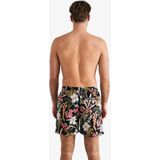 Happy Shorts - Gebloemde Jungle Print - Zwemshort - Multicolor - 100% Polyester, Sneldrogend