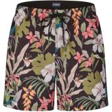 Happy Shorts - Gebloemde Jungle Print - Zwemshort - Multicolor - 100% Polyester, Sneldrogend