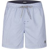 Happy Shorts - Zwemshort - Lichtblauw/Wit Gestreept