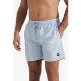 Happy Shorts - Zwemshort - Lichtblauw/Wit Gestreept