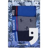 Happy Shorts - Retro Boxer - Multi-Pack - Drie Stuks