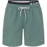 Happy Shorts - Zwemshort - Effen Kaki - Dubbele Waistband