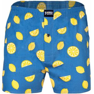 Happy Shorts - Boxershort - Lemon Print - Wijde Pasvorm