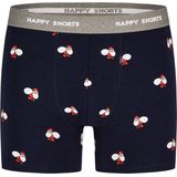Happy Shorts - Kinder Boxershorts - Kerst Print - 2-Pack