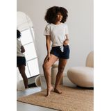 By Louise - Essential - Korte Pyjama Set - Off-white - Korte Mouwen