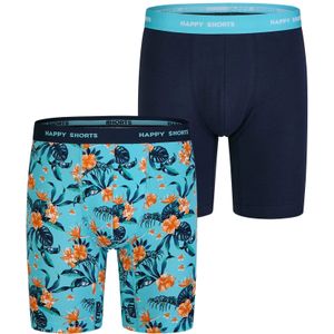 Happy Shorts - Boxershorts - Flower Print - 2-Pack