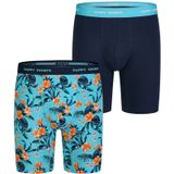 Happy Shorts - Boxershorts - Flower Print - 2-Pack - Katoen