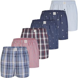 MG-1 - Wijde Boxershorts - 6-Pack - Jongens - 100% Katoen
