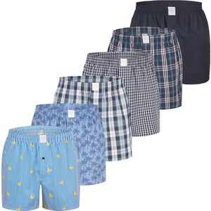 Petit Bateau , zwemshort , jongens, blauw met rood , 6 jaar 114