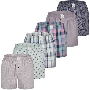 MG-1 - Wijde Boxershorts - Jongens - 6-pack