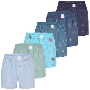 Boxershorts - Klassiekers 6-Pack - Katoen