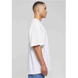 Merchcode - Spring - Rose Huge Heren T-shirt - Wit