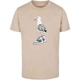 Mister Tee - Seagull Sneakers Heren T-shirt - Beige
