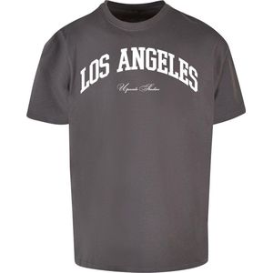 Mister Tee Upscale A College Heren T-shirt - Grijs