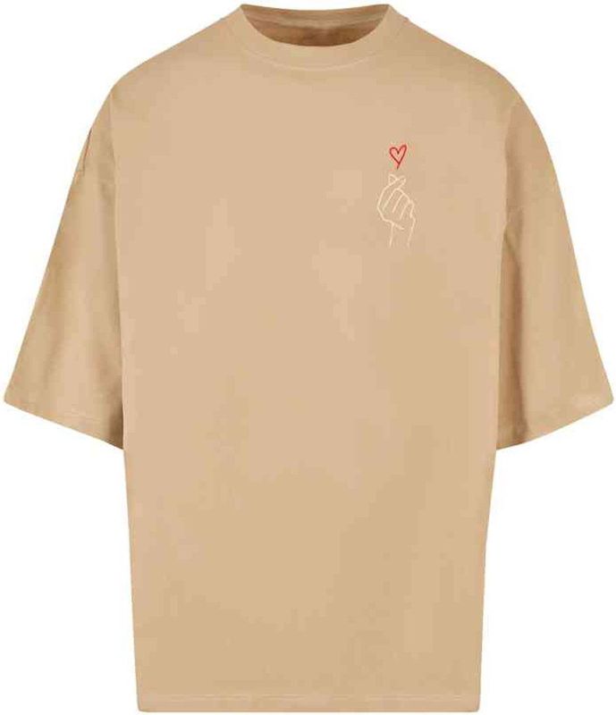 Mc Clothes - K Heart Huge - T-shirt - Met Korte Mouwen