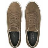 Marc O'Polo - Men Agar 1B - Sneaker - Donker Taupe - Rundsleer