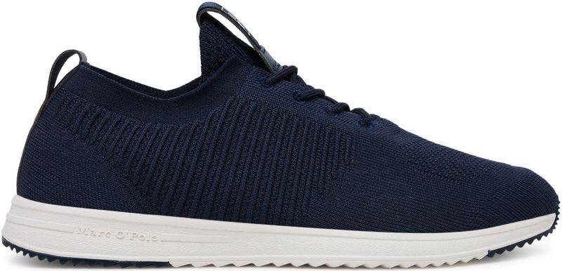Marc O'Polo - Lage Sneakers - Effen - Stretch - Vetersluiting