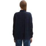 Blouse - Effen - Viscose - Lange Mouw - Normale Pasvorm