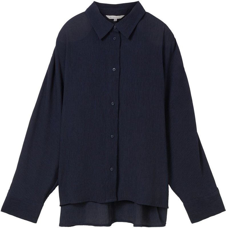 Blouse - Effen - Viscose - Lange Mouw - Normale Pasvorm