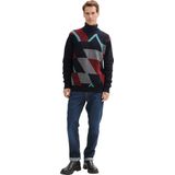 Tom Tailor - Pull - Mannen - 36456 navy red