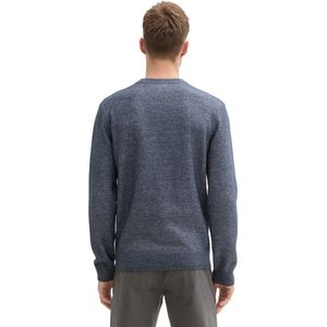 Klassieke Gebreide Trui - Gekleurde Strepen - Zacht Breiwerk - Normale Pasvorm