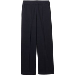 TOM TAILOR - Lea Straight Broek - Sky Captain Blue - Polyester-Katoenmix