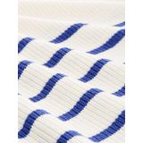 TOM TAILOR Denim Damestrui, 35924 - Placed Blue White Stripe, XXL