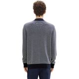 TOM TAILOR DENIM - Trui - Navy/Wit - Knitwear - Lange Mouw