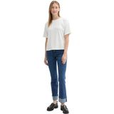 TOM TAILOR - Alexa - Jeans - Blauw Denim - Regular Fit - Mid Waist