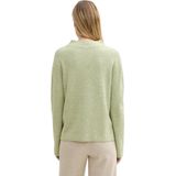 TOM TAILOR - Trui - Lichtgroen - Knitwear - Lange Mouw