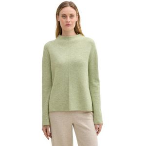 TOM TAILOR - Trui - Lichtgroen - Knitwear - Lange Mouw