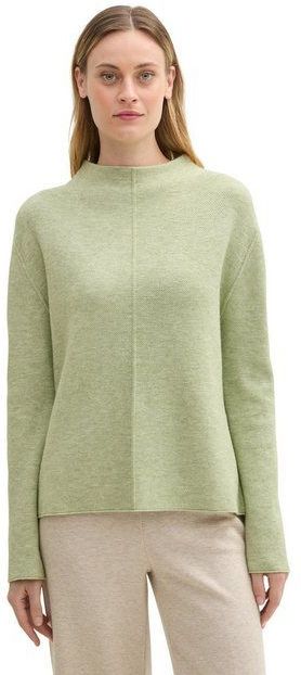 TOM TAILOR - Trui - Lichtgroen - Knitwear - Lange Mouw