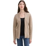 Cardigan - Blush Grey Melange - LENZING™ ECOVERO™